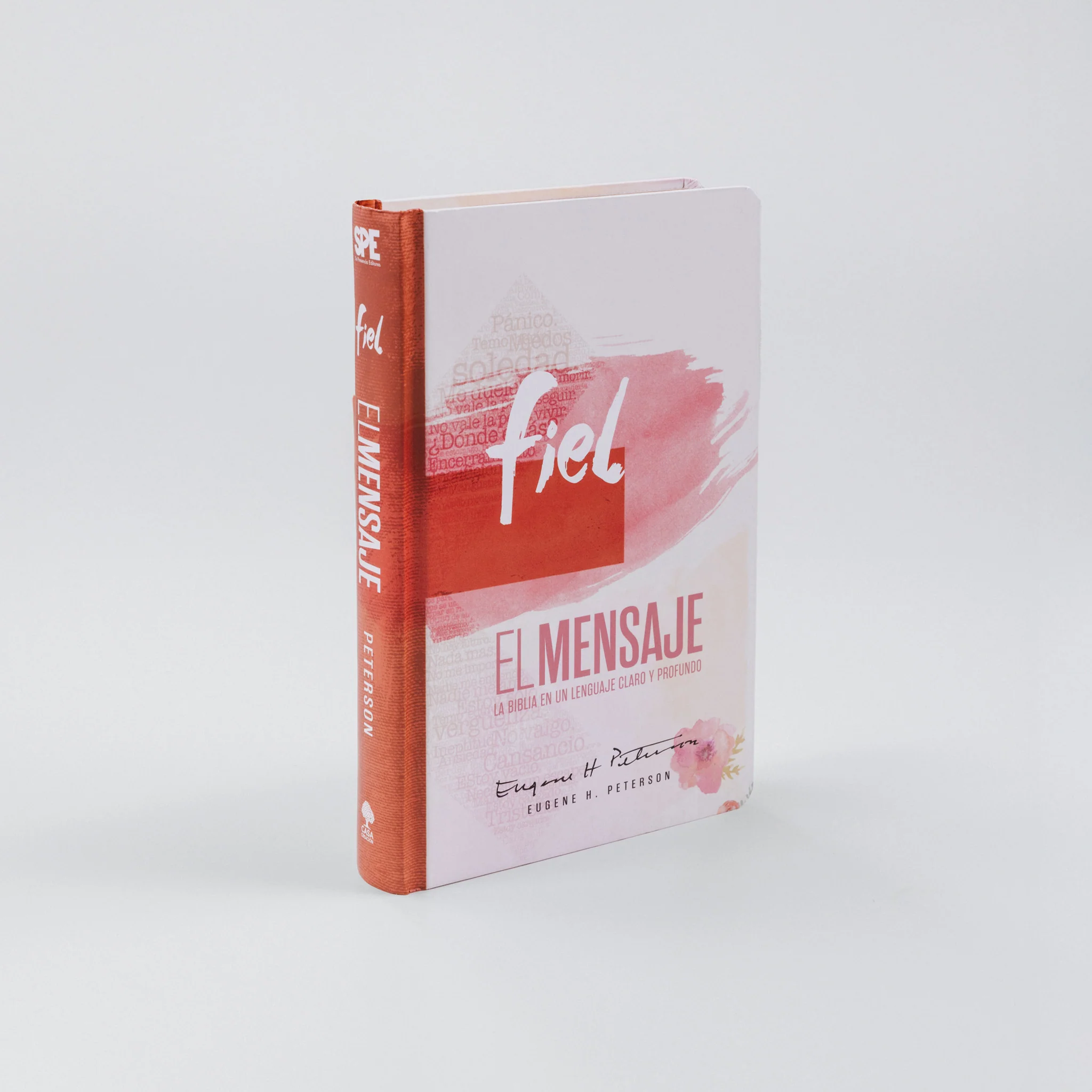 Biblia El Mensaje Edición Fiel – Tapa dura - Pink cross - Imagen 3