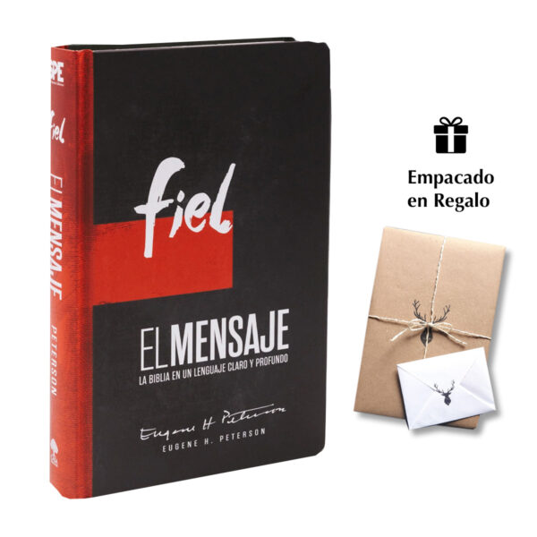 Biblia El Mensaje Edición Fiel – Tapa dura - Red cross