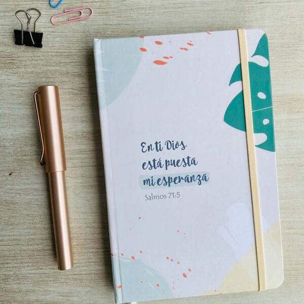 En Dios está mi Esperanza - Bullet Journal o cuaderno de puntos