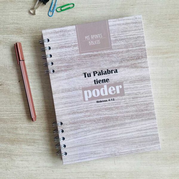 Tu Palabra tiene Poder - Cuaderno de Apuntes Biblicos