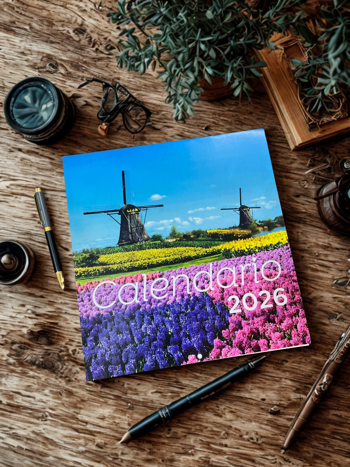 Calendario Paisajes Vintage 2026 - Imagen 2