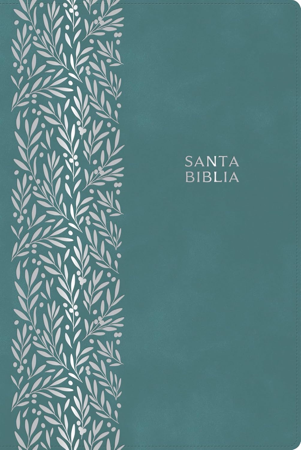 Biblia RVR60 Letra Gigante Verde Imitación Piel - Imagen 2