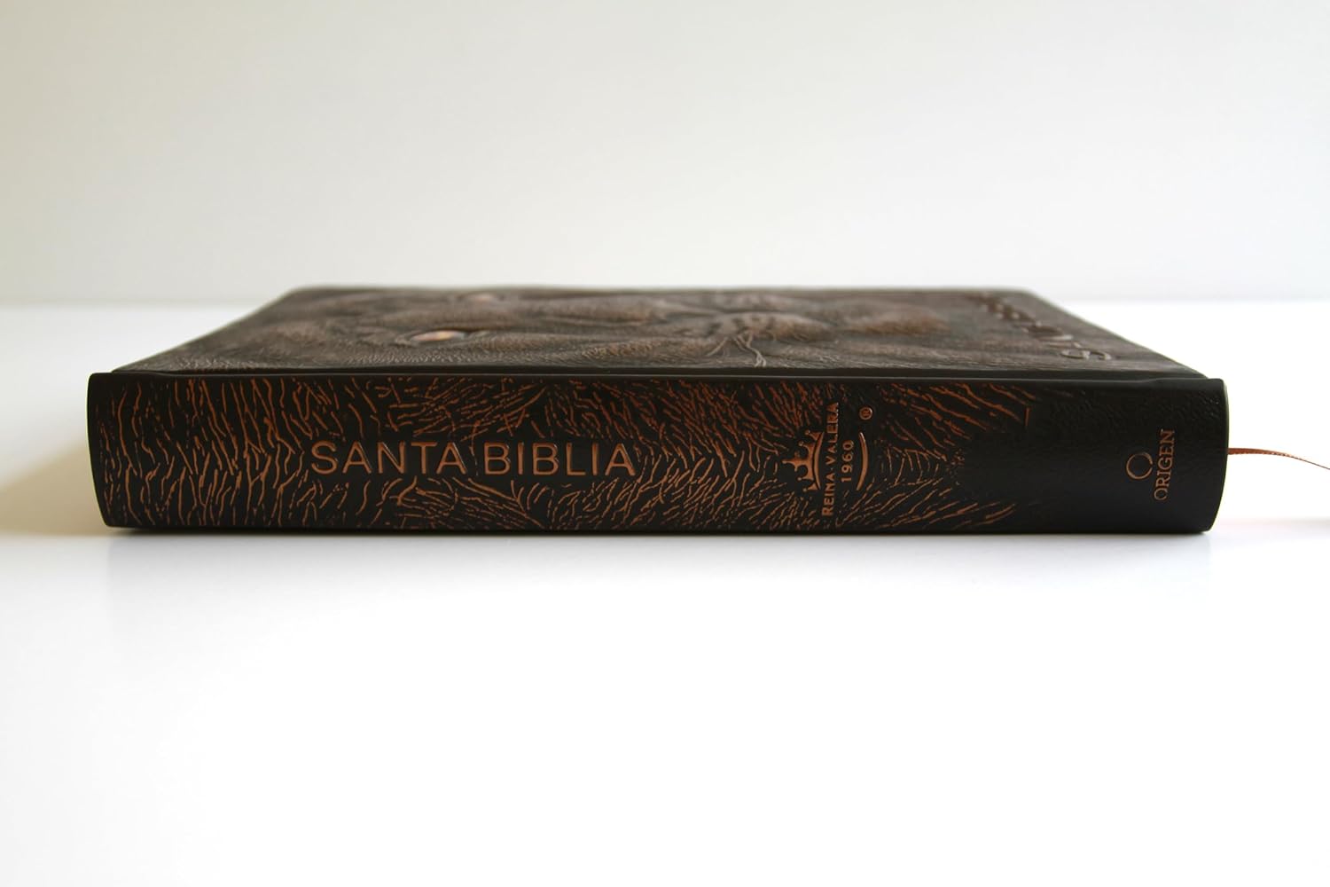 Biblia RVR 1960 Letra grande Edición León de Judá en Bronce 3D - Imagen 8