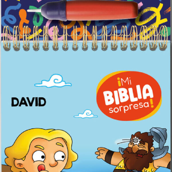 David - Pinta con Agua Mi Biblia Sorpresa