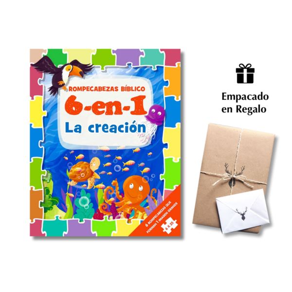 Rompecabezas bíblico 6 en 1: La creación