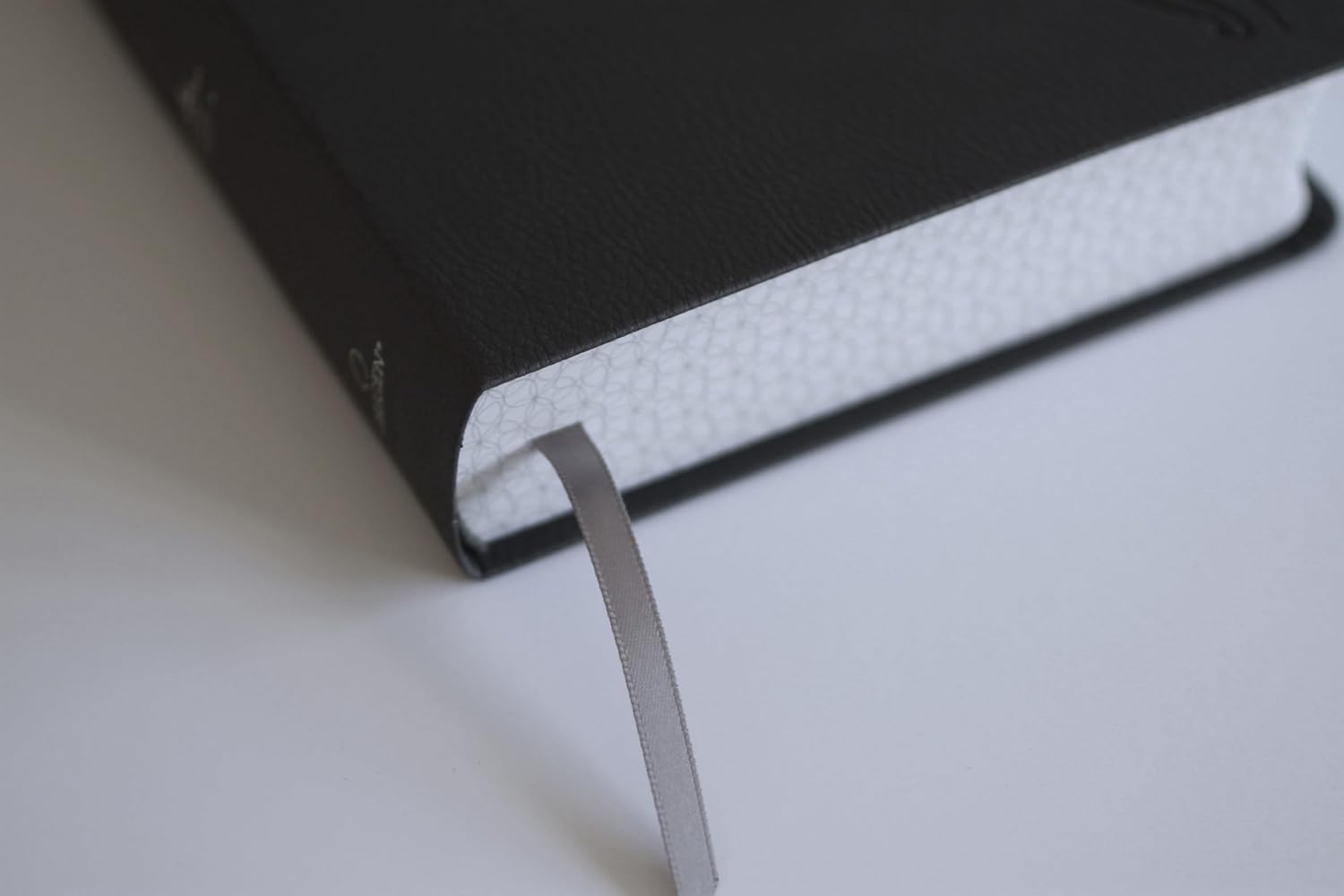 Biblia RVR60 Gris Letra Gigante Imitacion Piel Cantos Pintado - Imagen 8