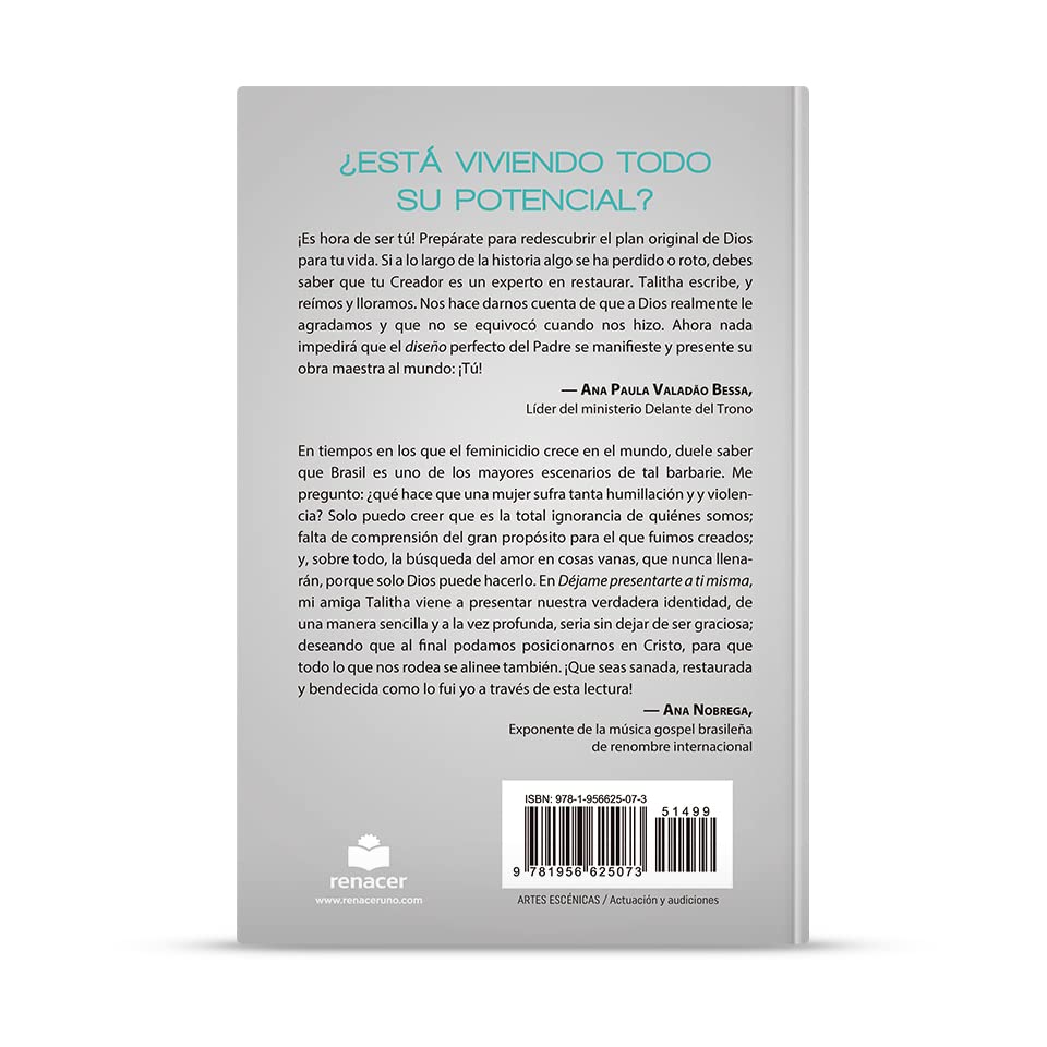 Déjame presentarte a ti misma: Descubra su verdadera identidad - Talitha Pereira - Imagen 2