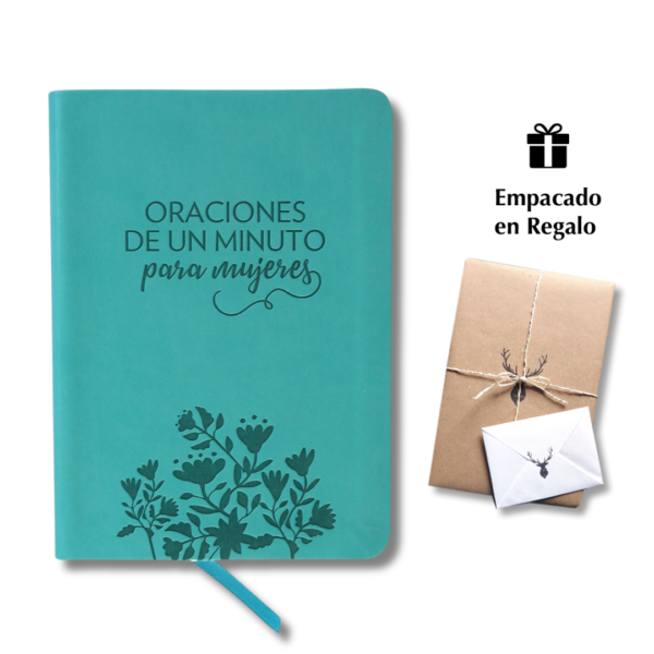 Oraciones De Un Minuto Para Mujeres - Imitacion Piel Aqua