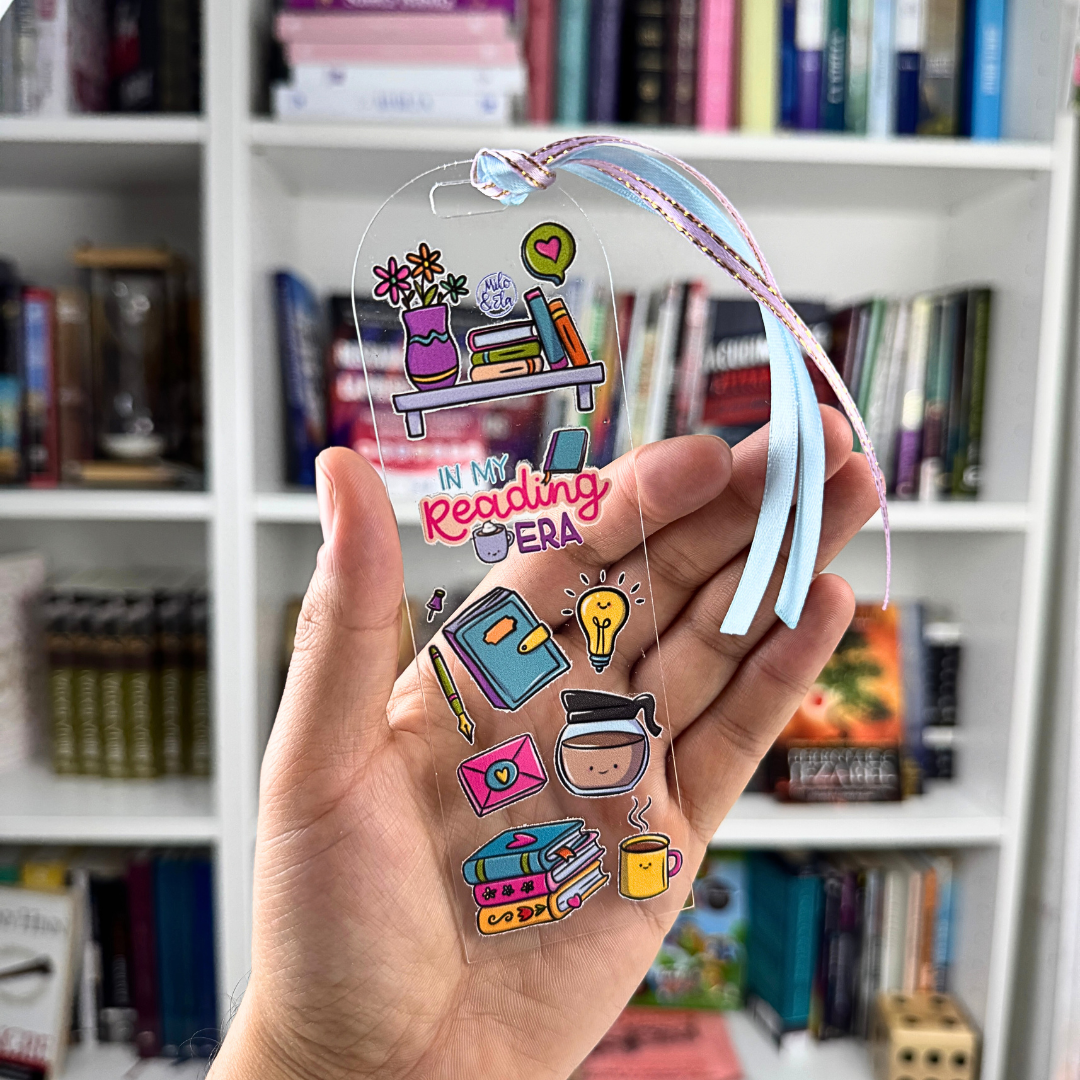 📖 Separador Acrílico “In My Reading Era”