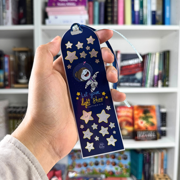 🌟 Separador “Let your light shine” – Mateo 5:16 🌟