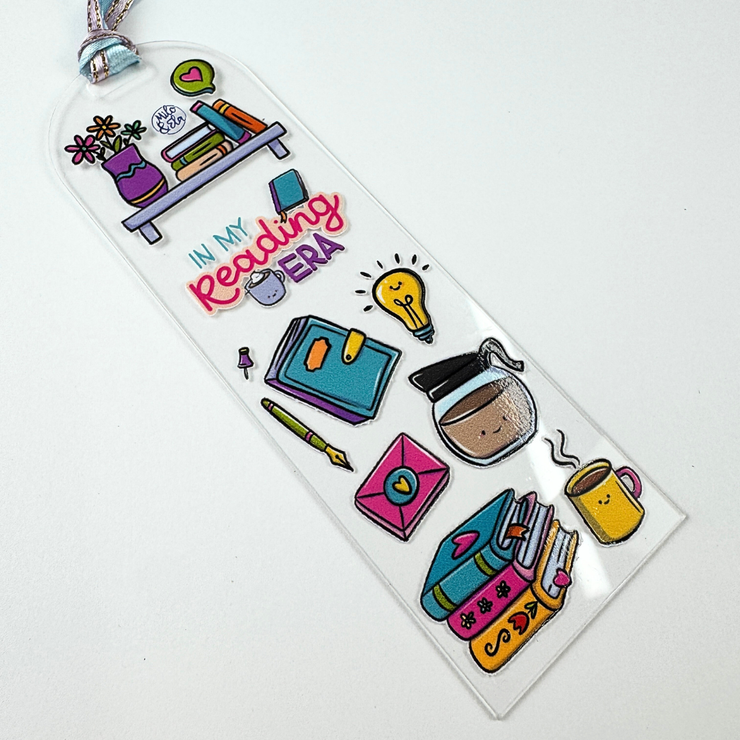 📖 Separador Acrílico “In My Reading Era” - Imagen 2