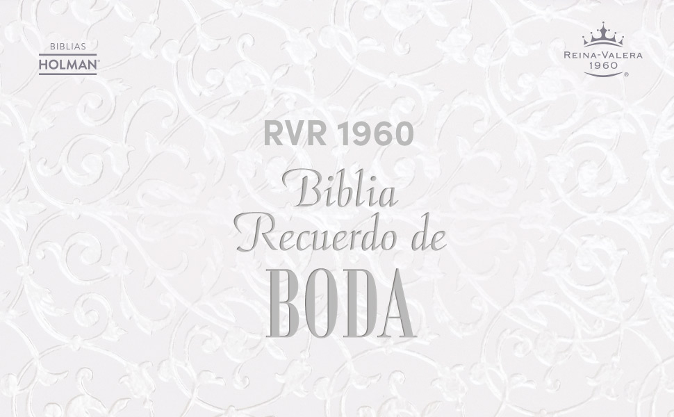 Biblia RVR60 - Recuerdo De Boda - Blanco Imitación Piel - Imagen 2
