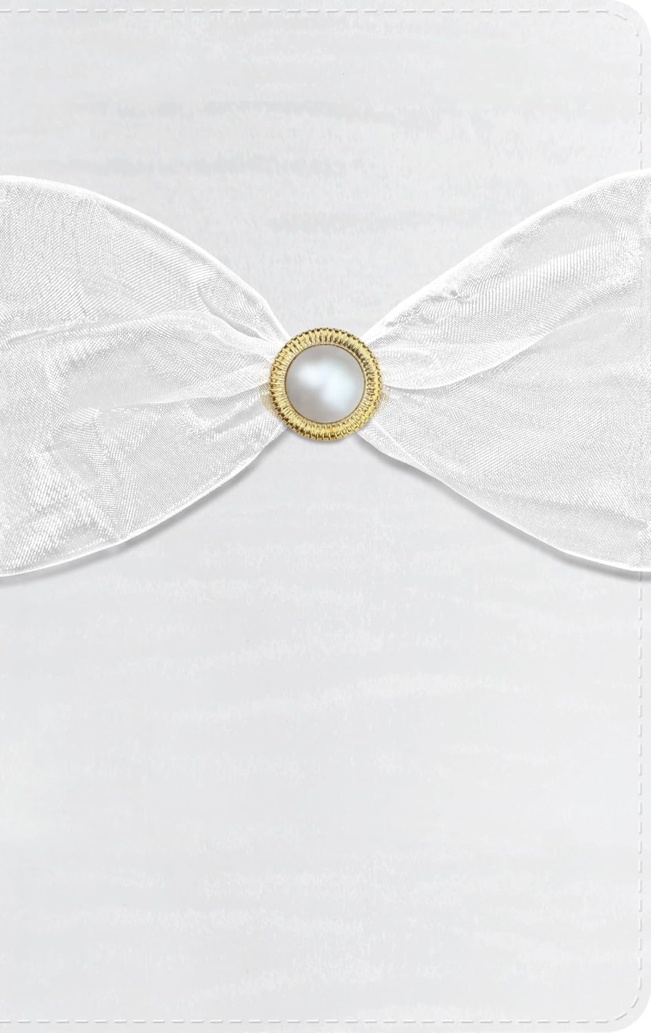 Biblia RVR60 - Recuerdo De Boda - Blanco Imitación Piel