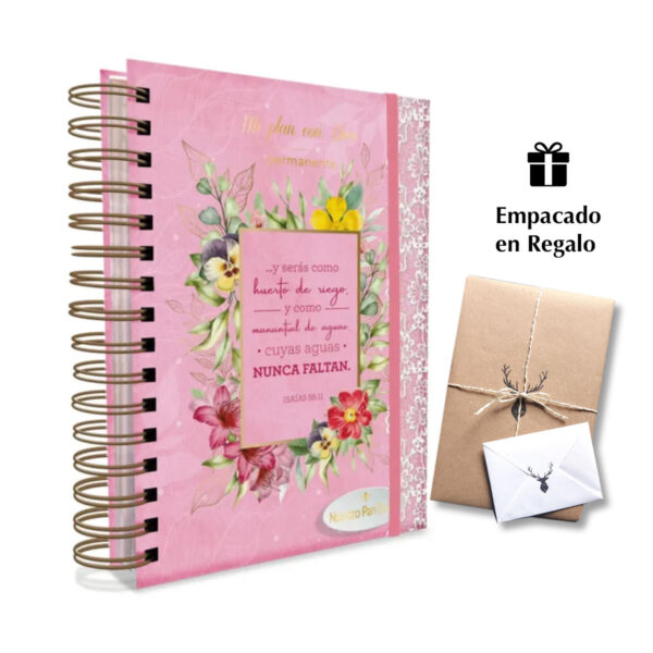 Agenda Mi Plan con Dios - Provisión (Is 58:11) Nuestro Pan Diario 2026