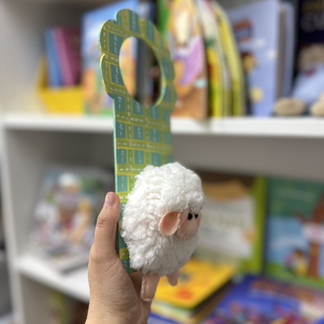 Cuelga Puerta Infantil Ovejita - Detalle decorativo - Imagen 3