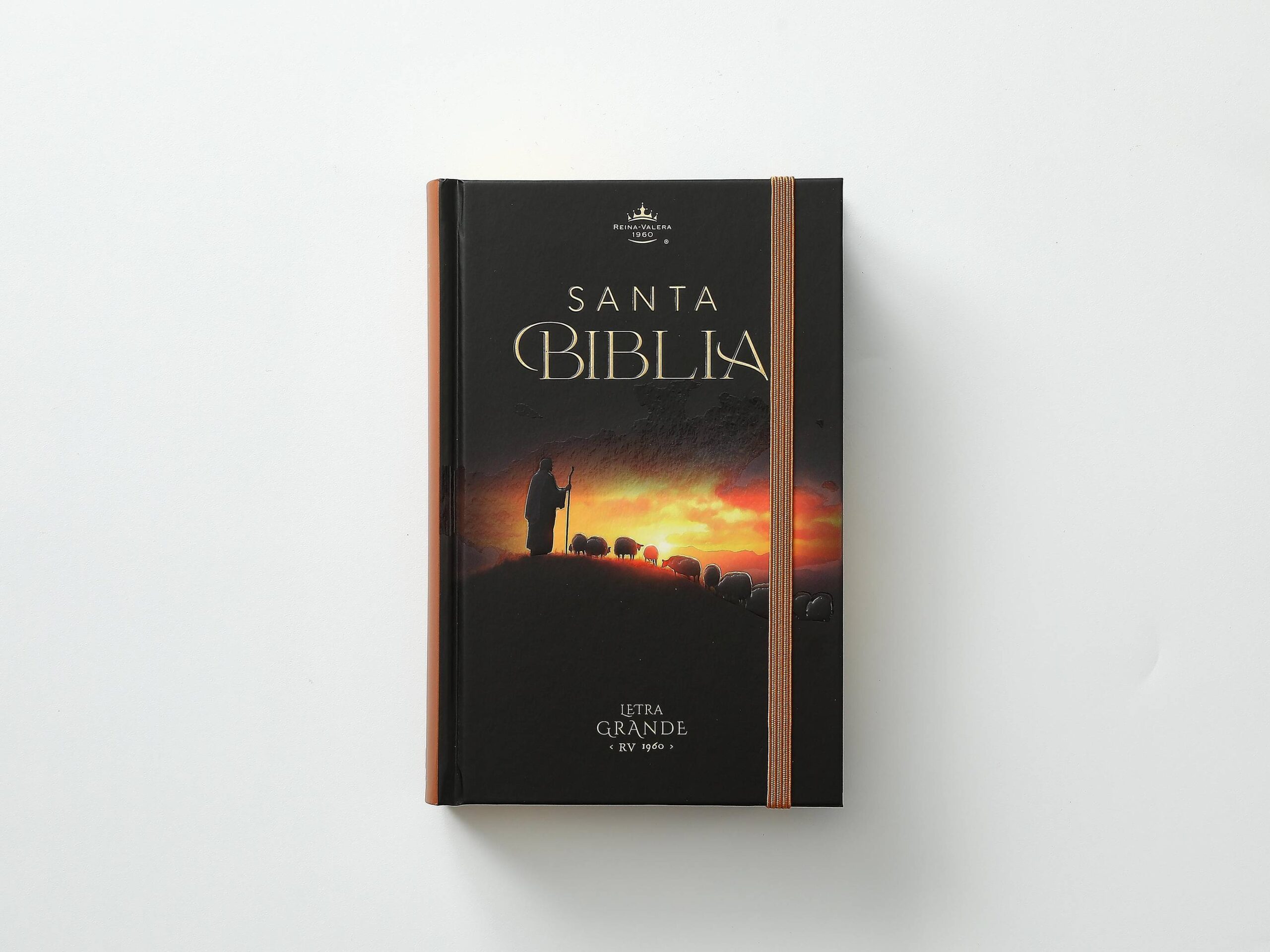 Biblia RVR60 Letra Grande 12 pts Tapa dura Pastor con elástico - Imagen 9