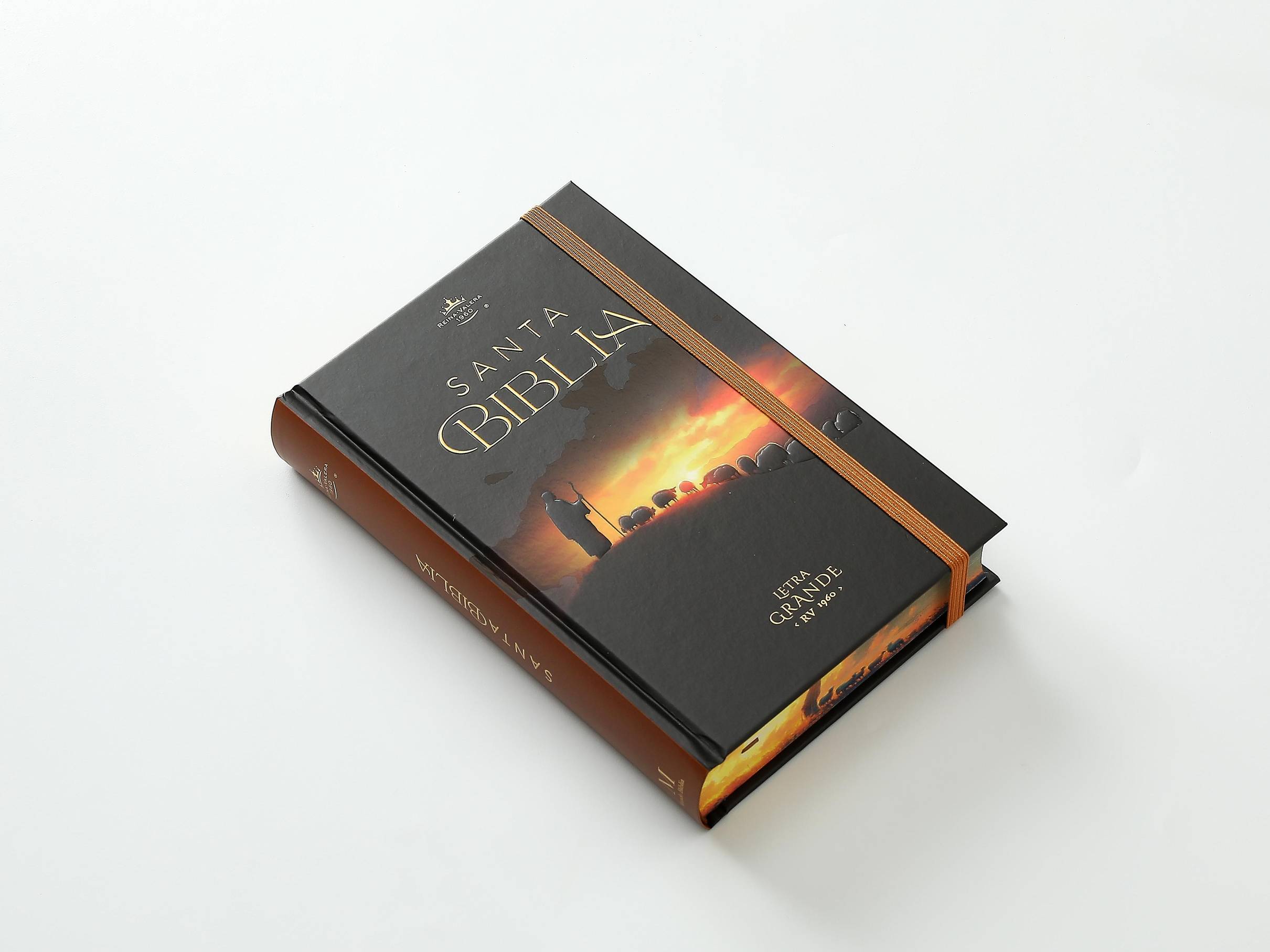 Biblia RVR60 Letra Grande 12 pts Tapa dura Pastor con elástico - Imagen 8