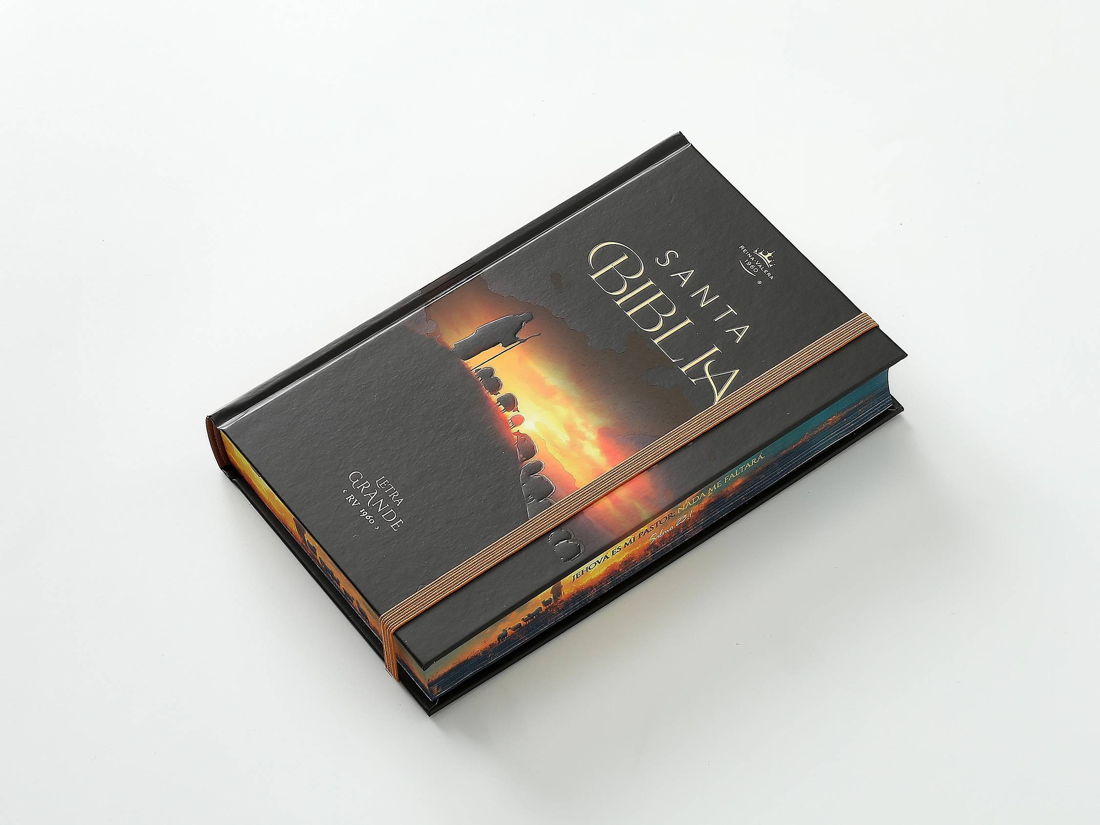 Biblia RVR60 Letra Grande 12 pts Tapa dura Pastor con elástico - Imagen 7