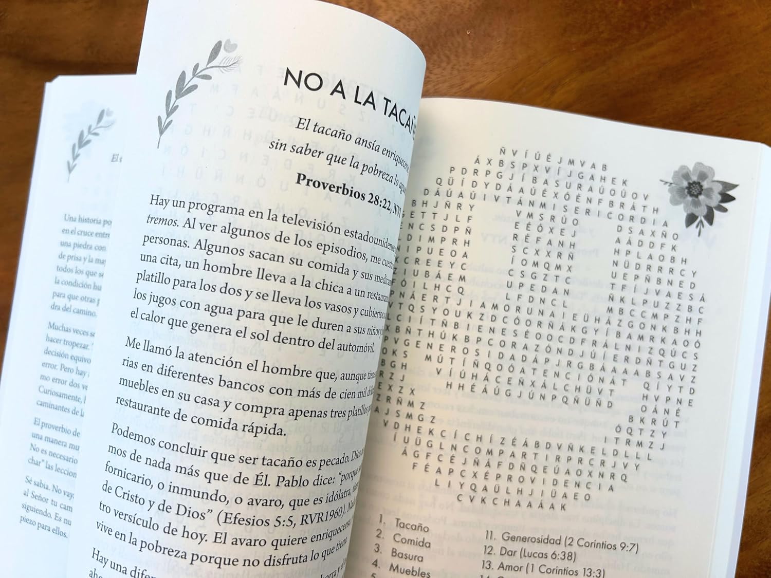 100 Devocionales para Mujeres - con sopa de letras - Letra Grande - Imagen 5