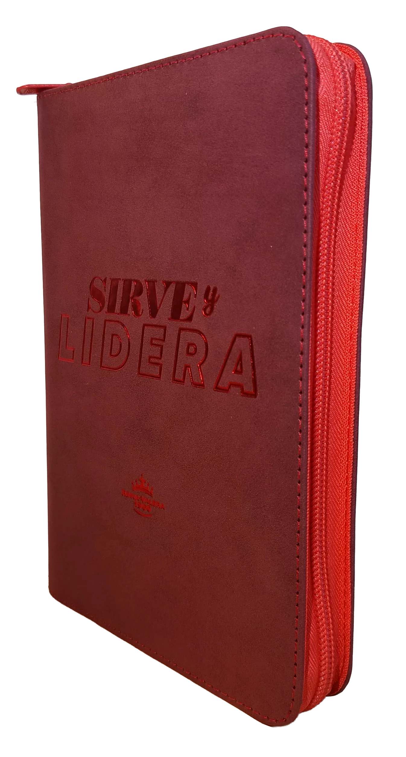 Biblia RVR60 Sirve y Lidera Color Rojo Canto Plateado Letra 12 Puntos - Imagen 2
