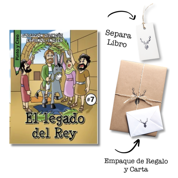 Pinto y Creo – Bilingüe – El legado del Rey [Cartilla]