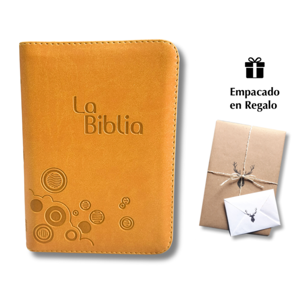 Biblia Traducción en Lenguaje Actual (TLA) Mediana Amarillo cierre