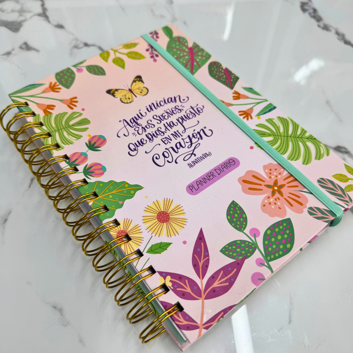 Aquí inician esos sueños - (150 hojas) - 🌸 Planner Diario – Almatinta - Imagen 2