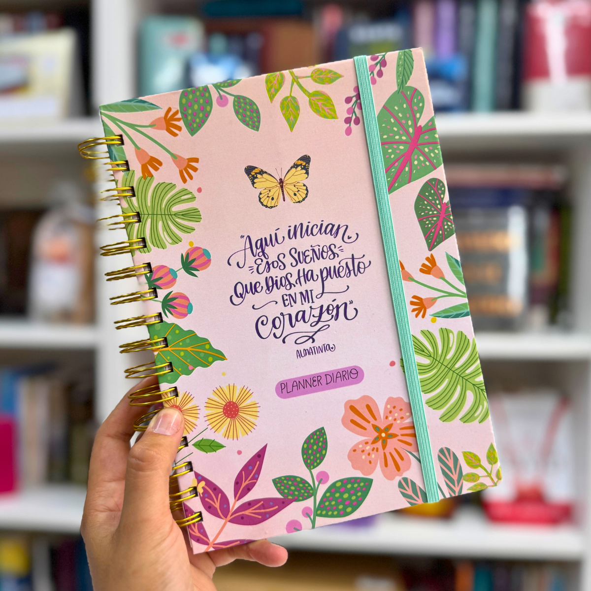 Aquí inician esos sueños - (150 hojas) - 🌸 Planner Diario – Almatinta