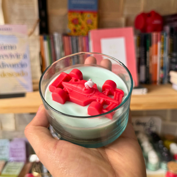 🏁 Vela Decorativa Carro Deportivo - Formula 1