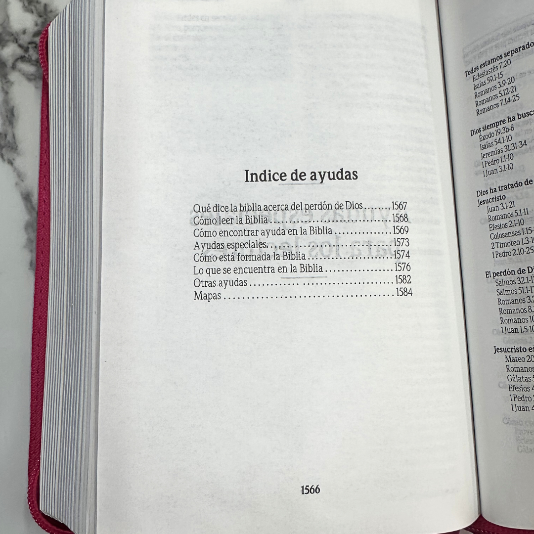 Biblia Traducción en Lenguaje Actual (TLA) Mediana Fucsia cierre - Imagen 11