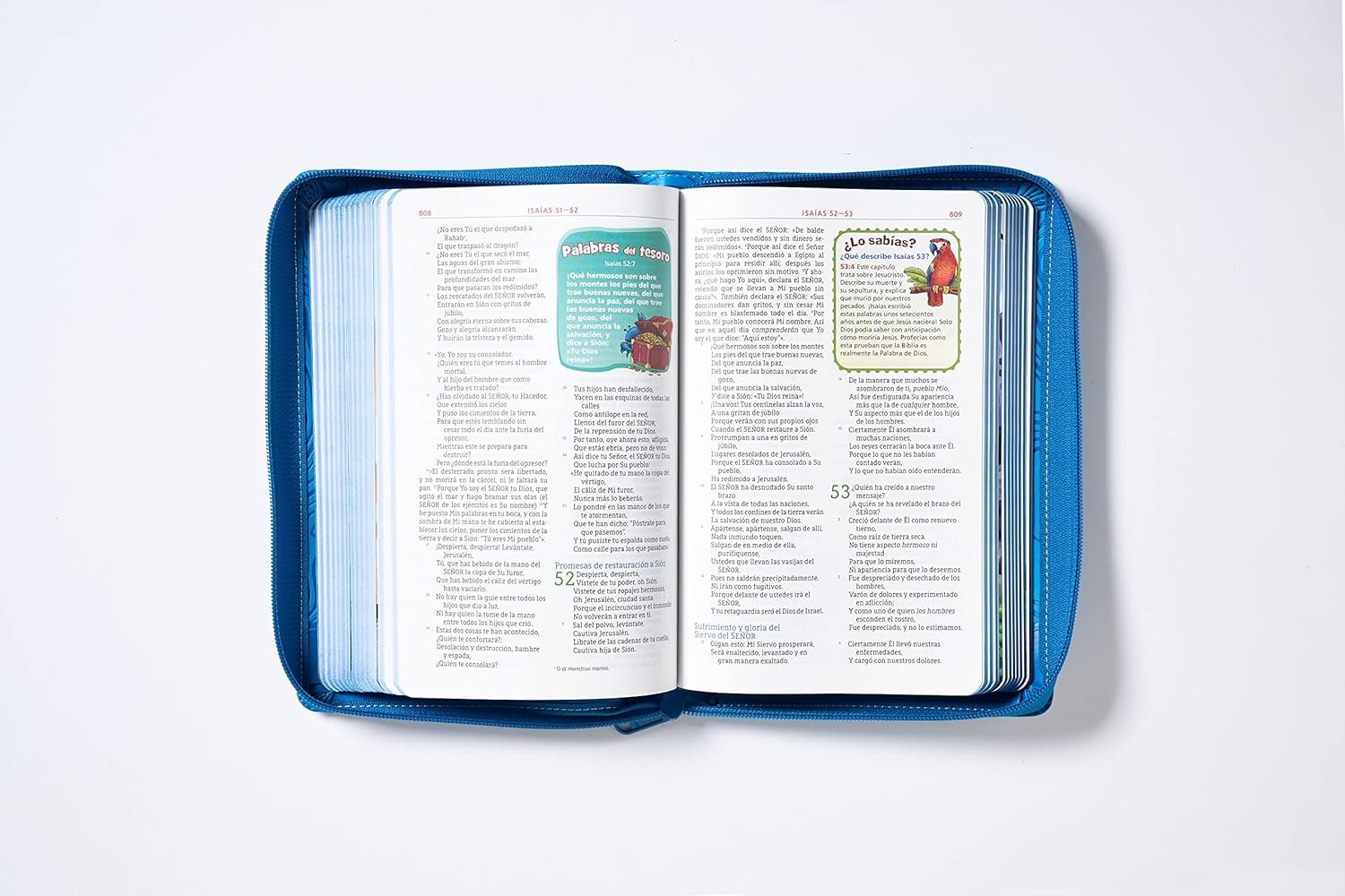 Biblia NBLA Aventura para Niños – Edición con Cierre (Azul) - Imagen 4