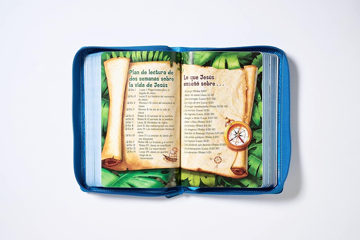 Biblia NBLA Aventura para Niños – Edición con Cierre (Azul) - Imagen 5