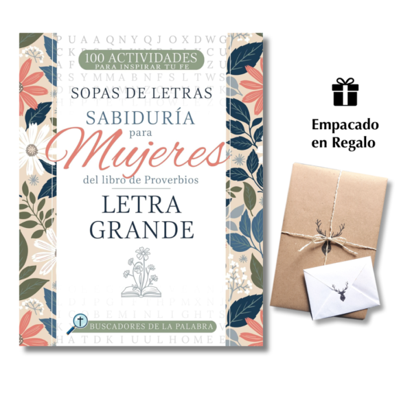 Sopas De Letras Sabiduria Para Mujeres Del Libro De Proverbios/ Letra Grande