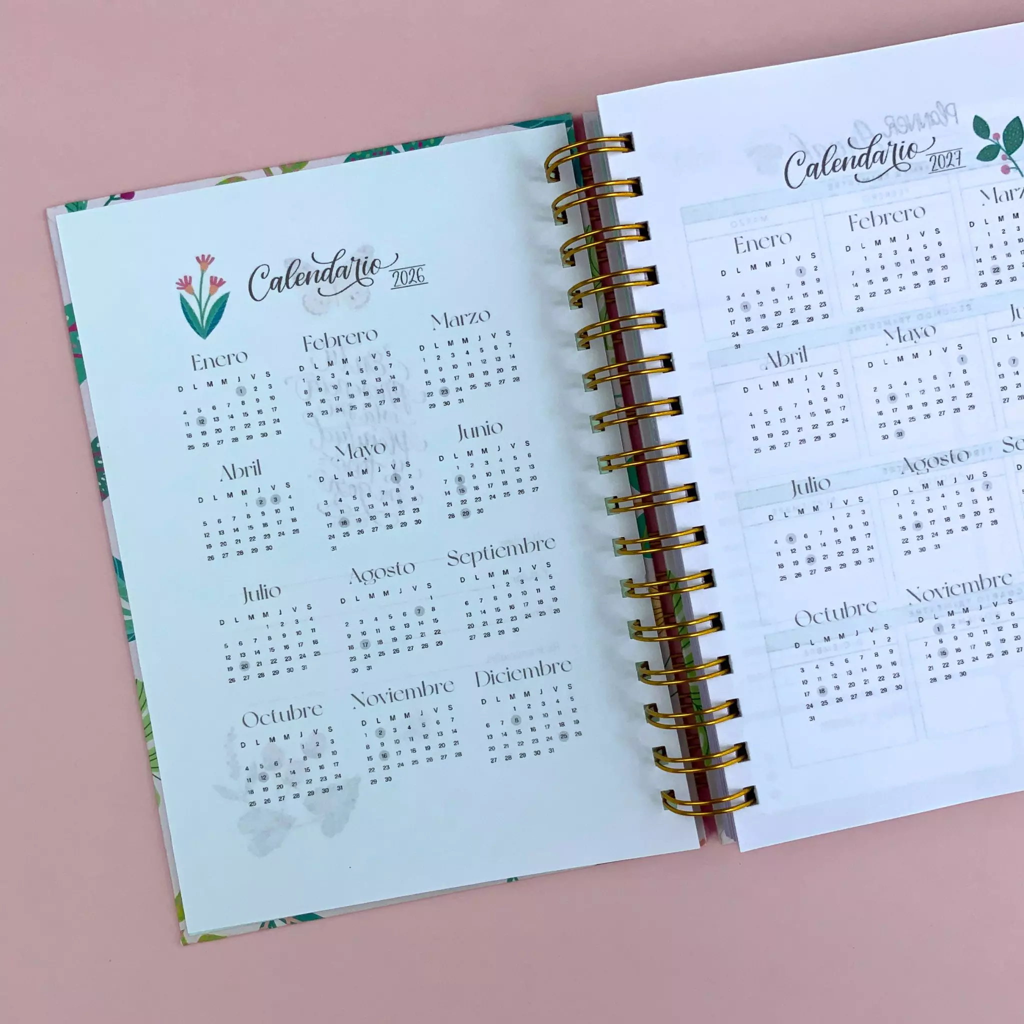 Aquí inician esos sueños - (150 hojas) - 🌸 Planner Diario – Almatinta - Imagen 3