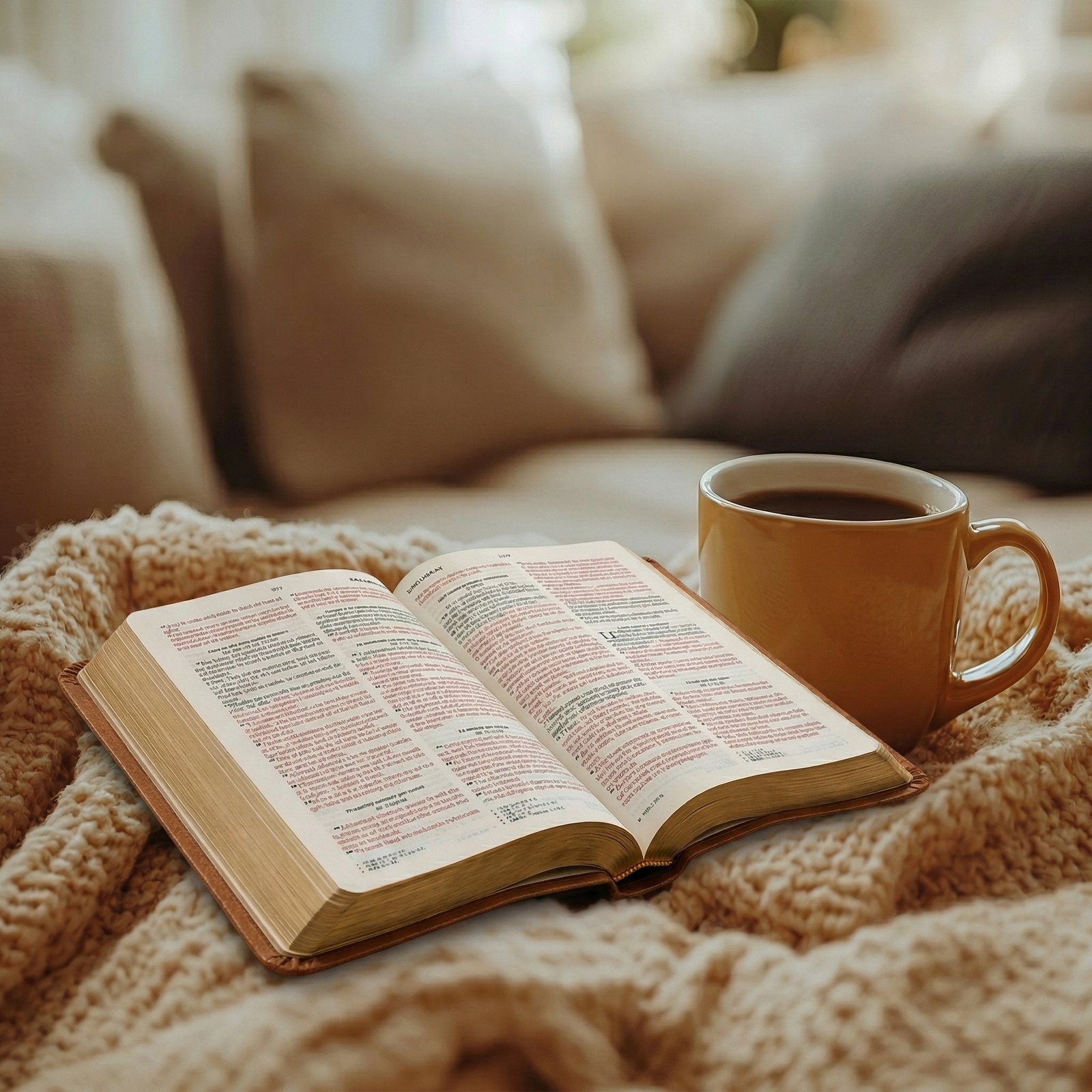 Biblia Reina Valera 1960 Letra Grande 11 pts diseño clásico café - Imagen 4