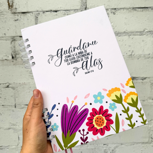 Guárdame como la niña de tu ojos -  Salmo 17:2 - Cuaderno Devocional