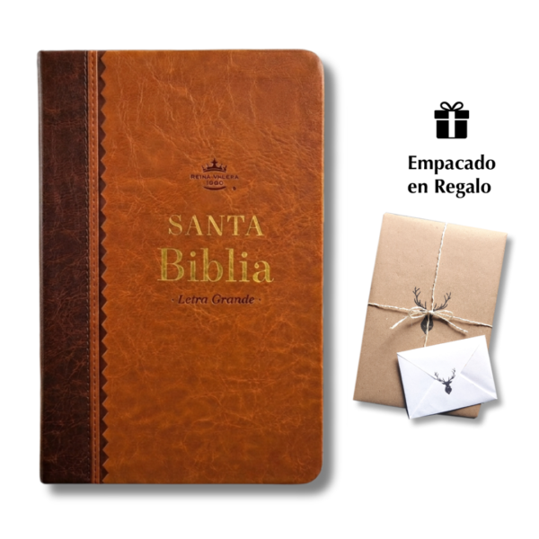 Biblia Letra Grande Cafe 12 puntos  Obsequios y Premios Reina Valera 1960