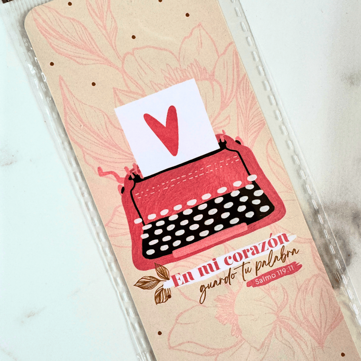 Separador de Libro “En mi corazón guardo tu palabra” - Productos I AM - Imagen 2