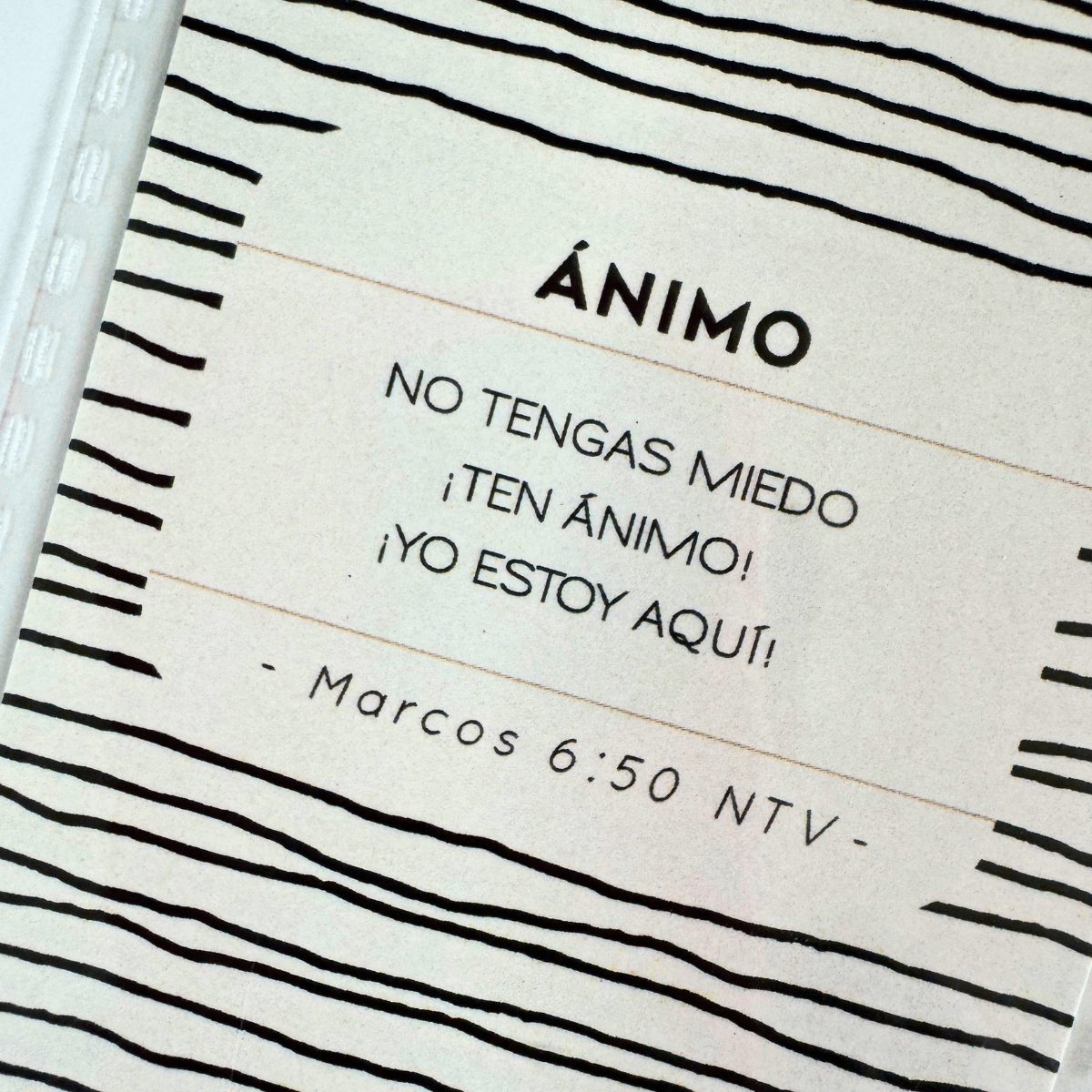 Separador de Libro Ánimo – Yo estoy aquí - Vespa - Productos I AM - Imagen 3