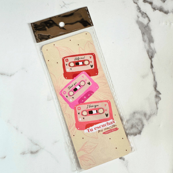 Separador de Libro Casete – Tú escuchas mi oración - Productos I AM