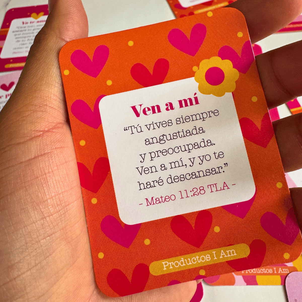 Promesas Cree – Paquete de 28 promesas bíblicas para regalar - Productos I AM - Imagen 4