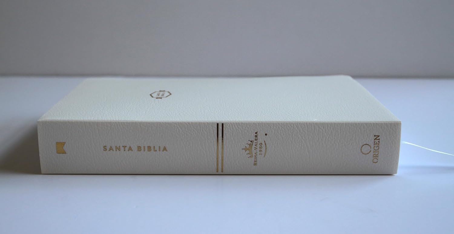 Biblia RVR 1960 para regalos y premios blanca - Imagen 2