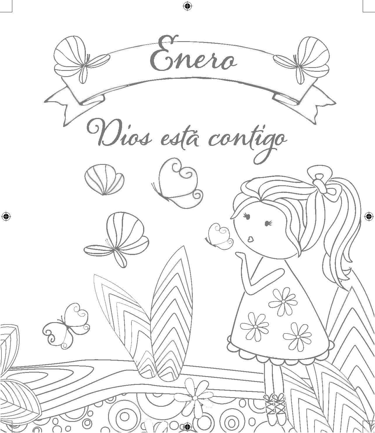 Devocional ilustrado para niñas - 366 devocionales para colorear - Imagen 5
