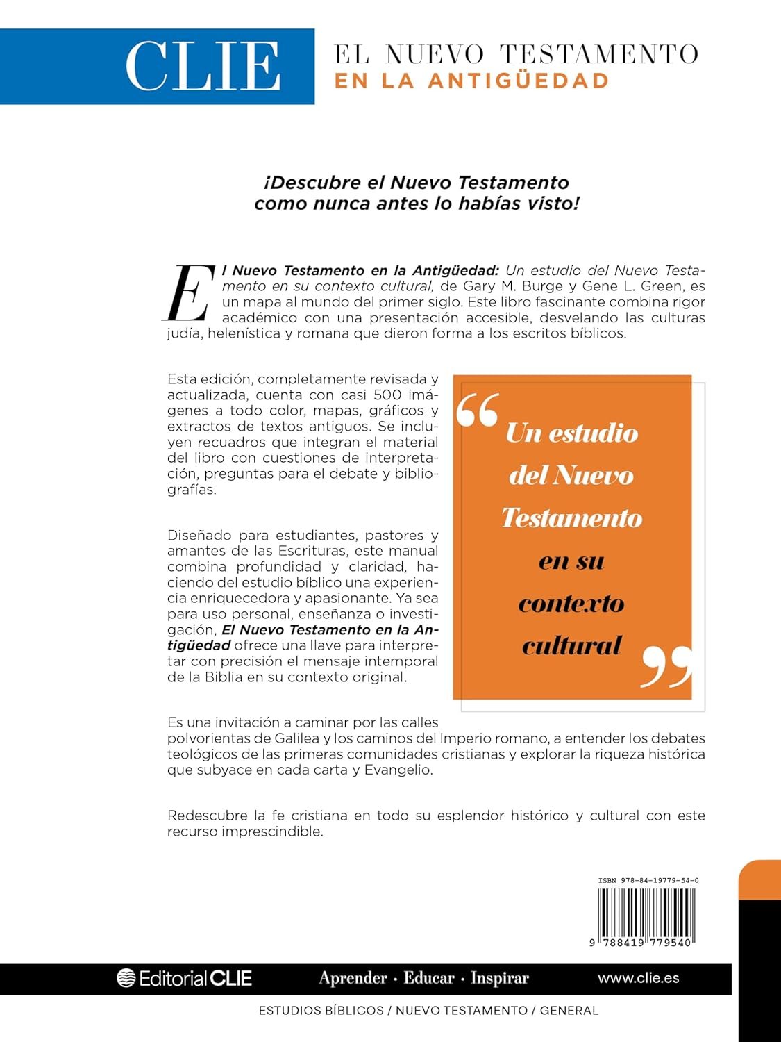 CLIE Nuevo Testamento en la Antigüedad: Un estudio del Nuevo Testamento en su contexto cultural - Imagen 6