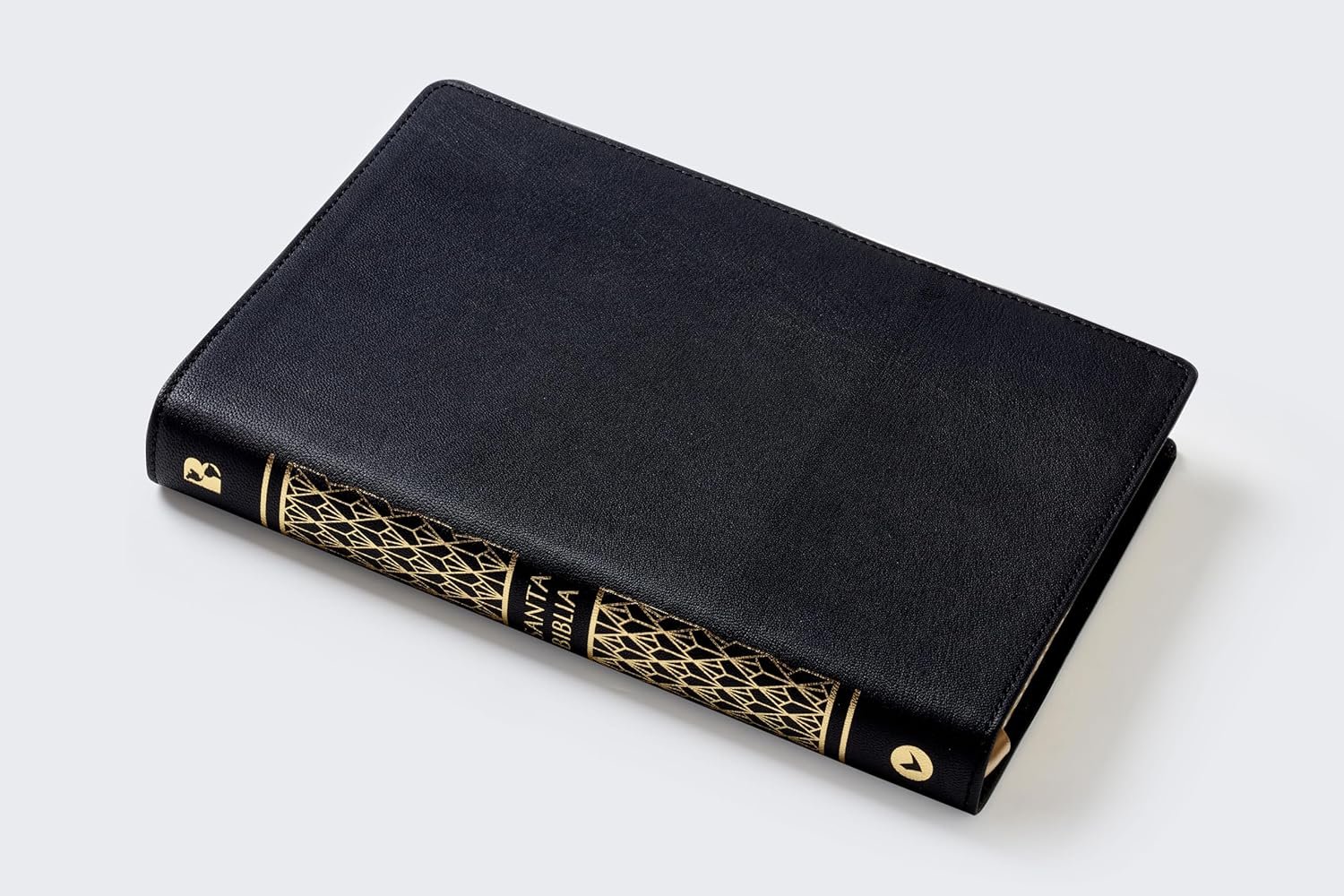 Biblia para la lectura pública NBLA Versificada Letra gigante Piel de cabra Negro: Para quienes se deleitan en compartir Su Palabra - Imagen 4
