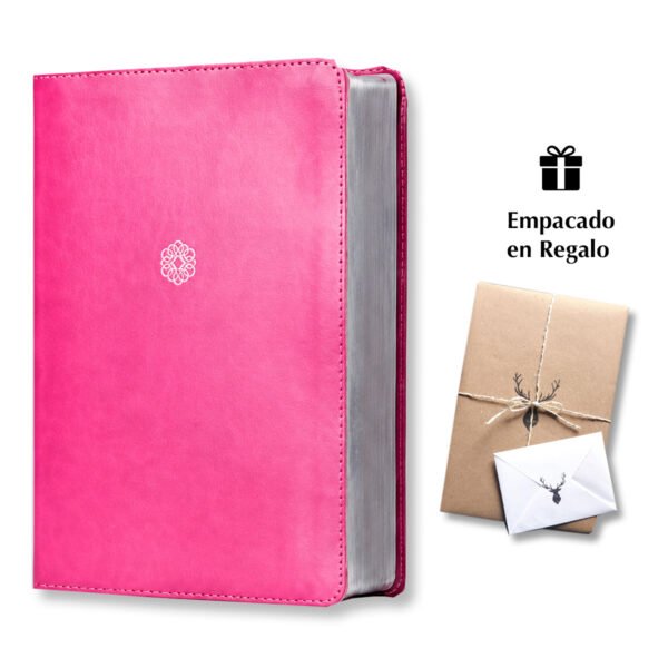 Biblia de estudio para la mujer RVR60 Leathersoft, Orquídea, Interior a color, Comfort Print: Verdad, esperanza y transformación para el corazón