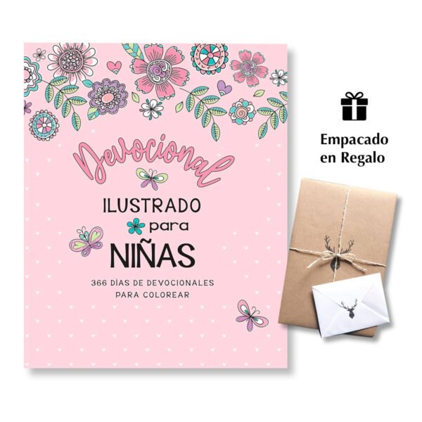 Devocional ilustrado para niñas - 366 Días de devocionales para colorear