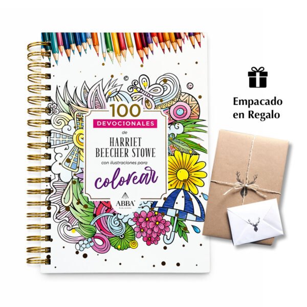 100 Devocionales De Harriett Beecher Stowe Para Colorear [Libro de Colorear]