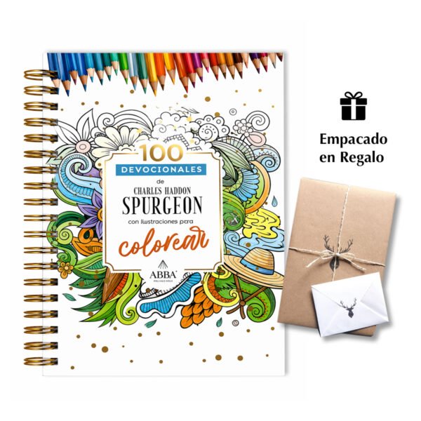 100 Devocionales De Charles Spurgeon Para Colorear [Libro de Colorear]