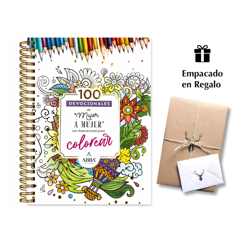 100 Devocionales de Mujer a Mujer –Ilustraciones para colorear